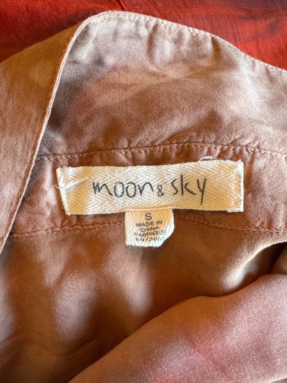 Moon & Sky tie dye swim suit cover up dress small - Picture 6 of 7